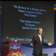 TV news coverage of the third annual Media Lecture, delivered by Prof. Vin Crosbie on July 14, 2010, at the Drama Center of the National Library of Singapore.